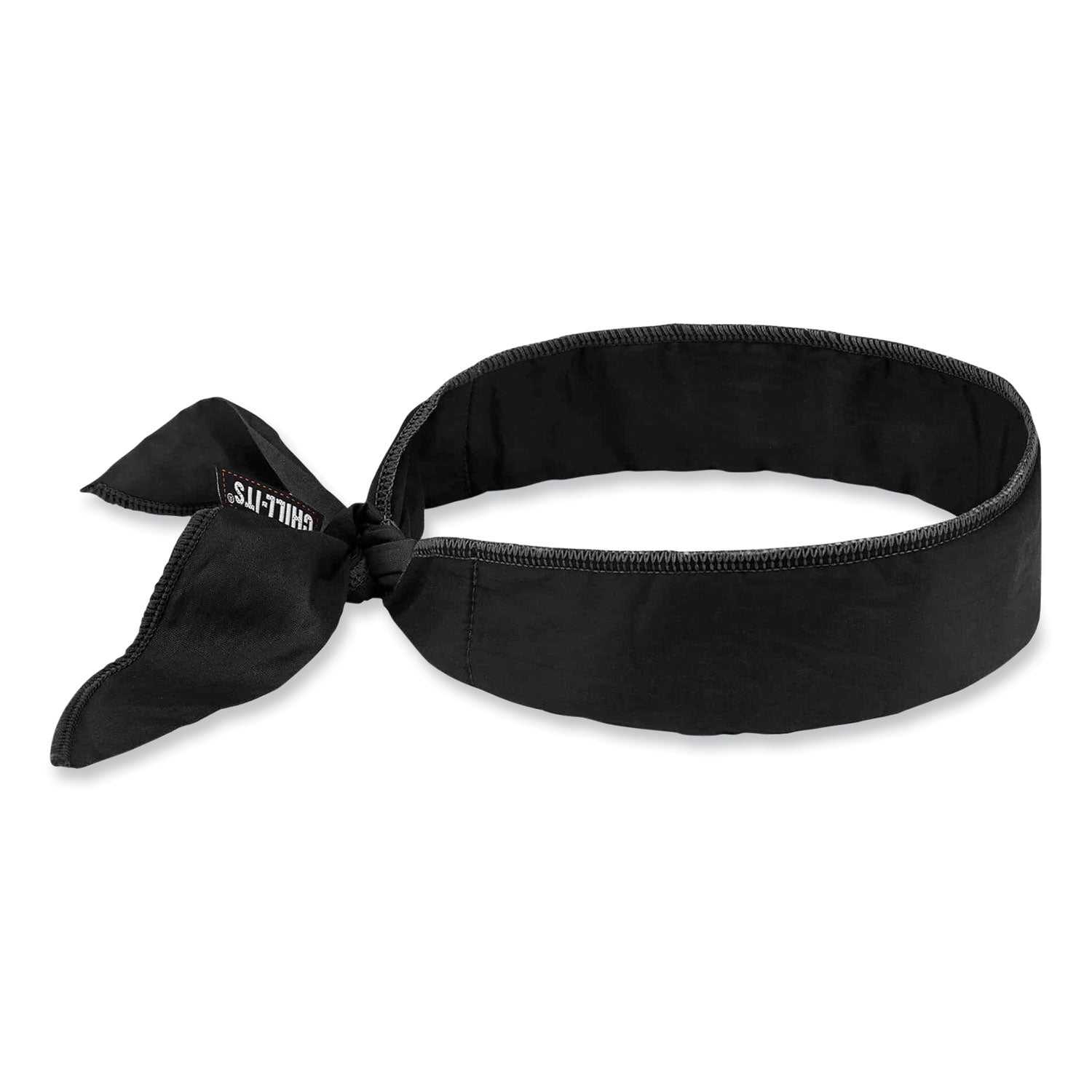 Ergodyne 6702 Cooling Bandana - Black - Polymer