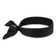 Ergodyne 6702 Cooling Bandana - Black - Polymer