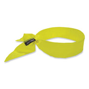 Ergodyne 6702 Cooling Bandana - Yellow - Polymer