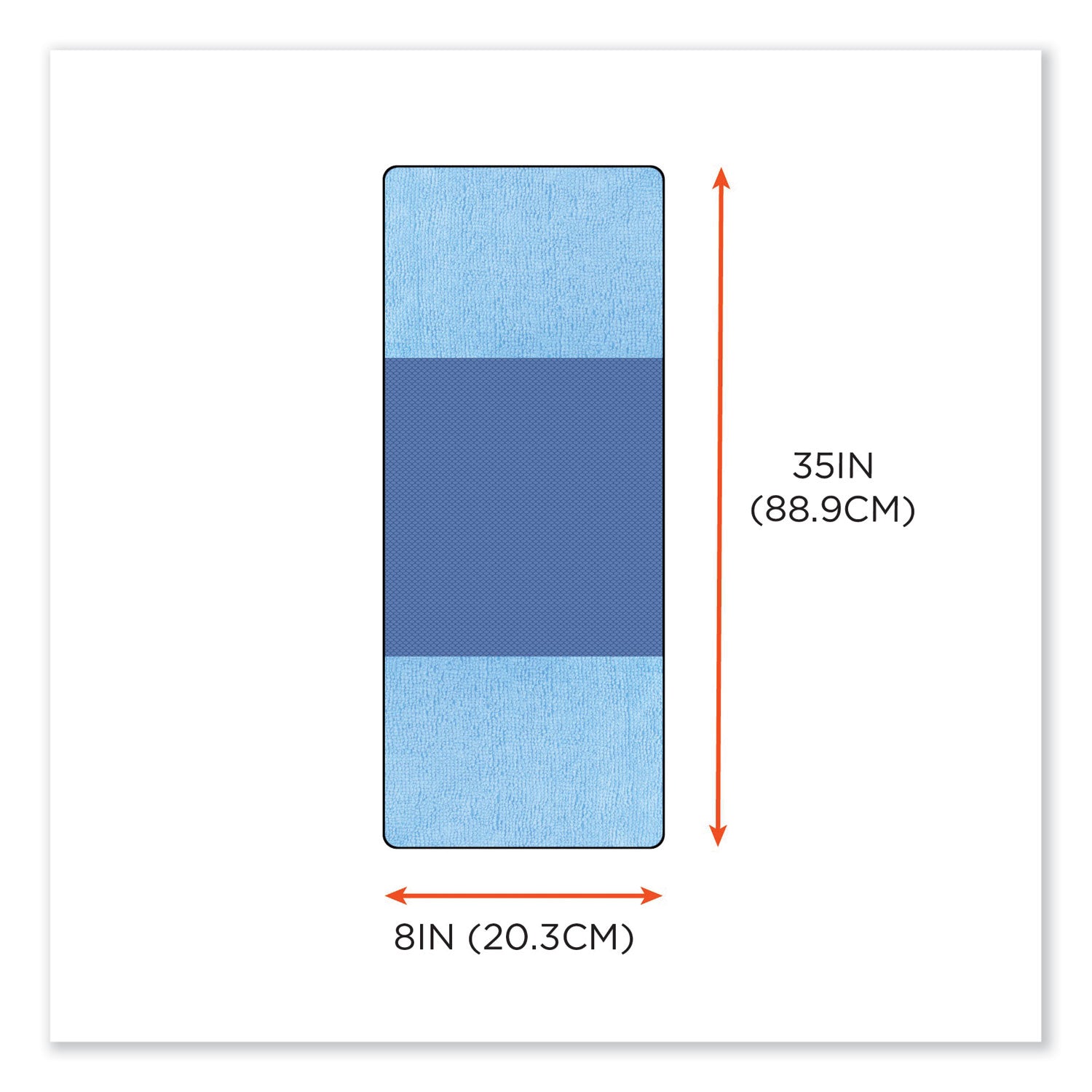 Blue - Polyvinyl Alcohol (PVA), MicroFiber - 1 Each