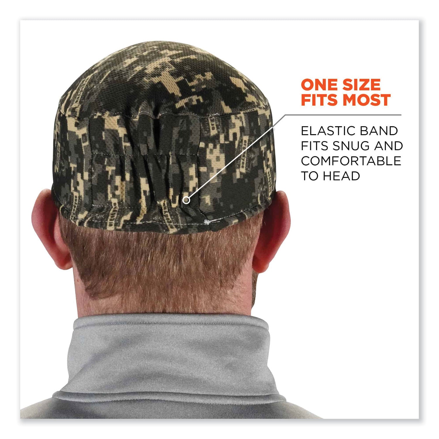 Fabric, Elastic - Camouflage