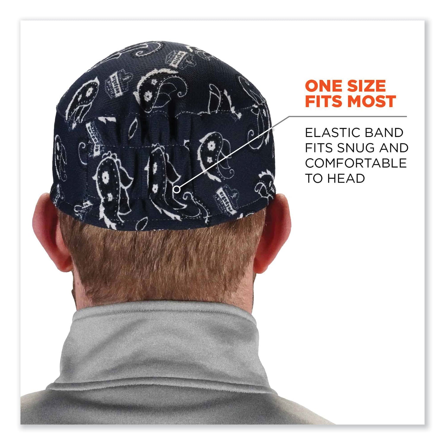 Fabric, Elastic - Navy Western