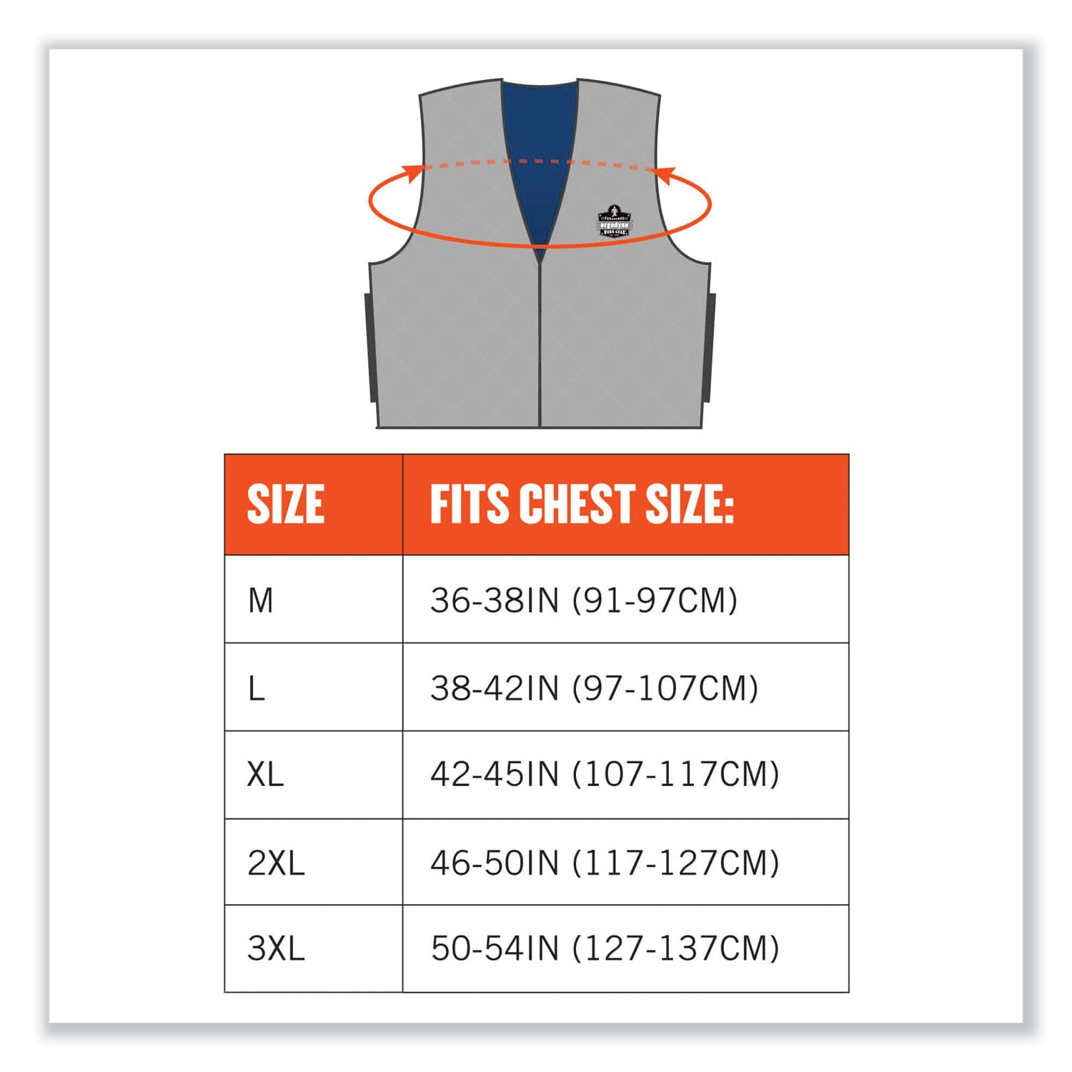 Ergodyne 6665 Evaporative Cooling Vest - 2-Xtra Large - Polyester, Fabric, Nylon, Mesh - Black, Gray - Water Repellent, Pocket, Comfortable, Durable, Ventilation, Stretchable, Lightweight, Washable, Breathable, Evaporation Resistant - 1 Each