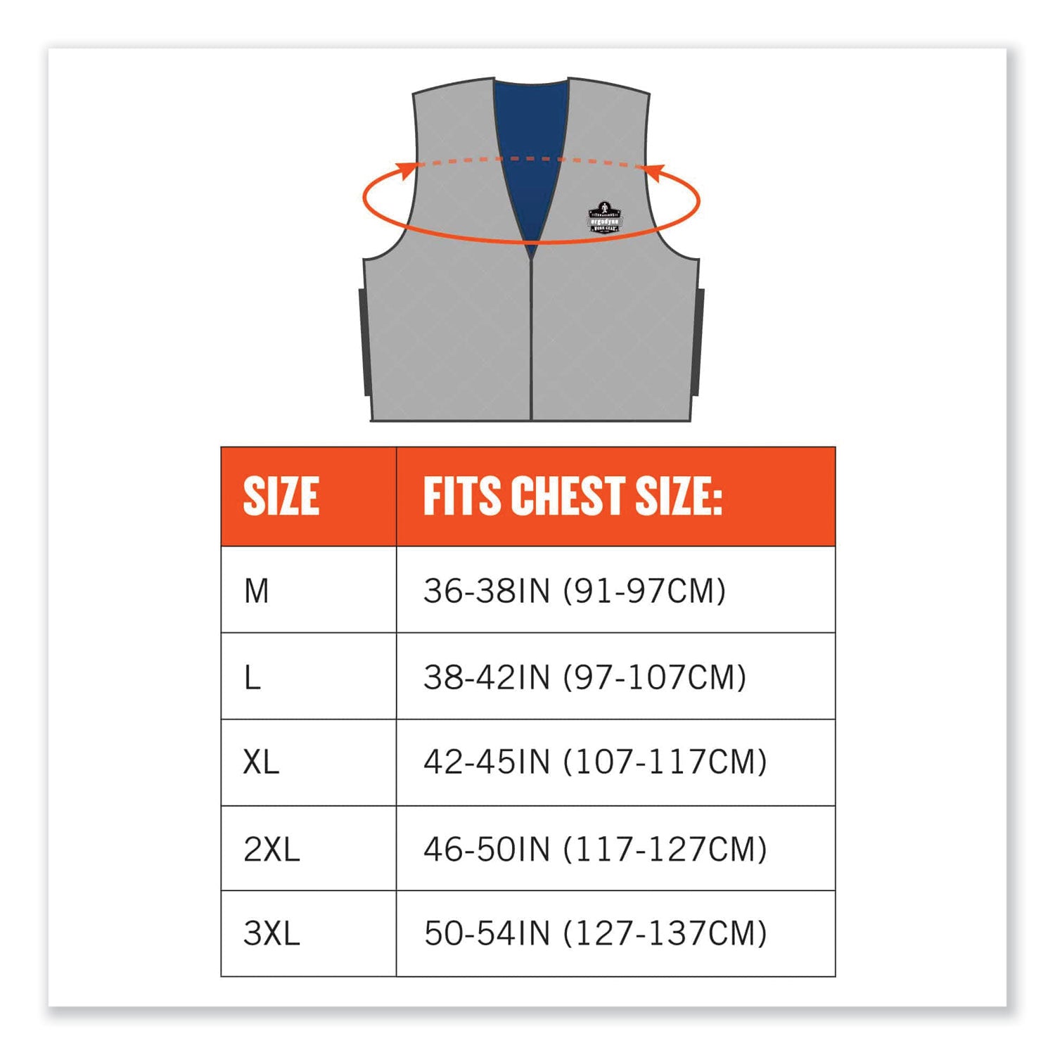 Ergodyne 6665 Evaporative Cooling Vest - 3-Xtra Large - Polyester, Fabric, Nylon, Mesh - Black, Gray - Water Repellent, Pocket, Comfortable, Durable, Ventilation, Stretchable, Lightweight, Washable, Breathable, Evaporation Resistant - 1 Each