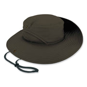 Ergodyne 8936 Lightweight Ranger Hat, Large/Extra Large, Olive, Polyester, 1 Each