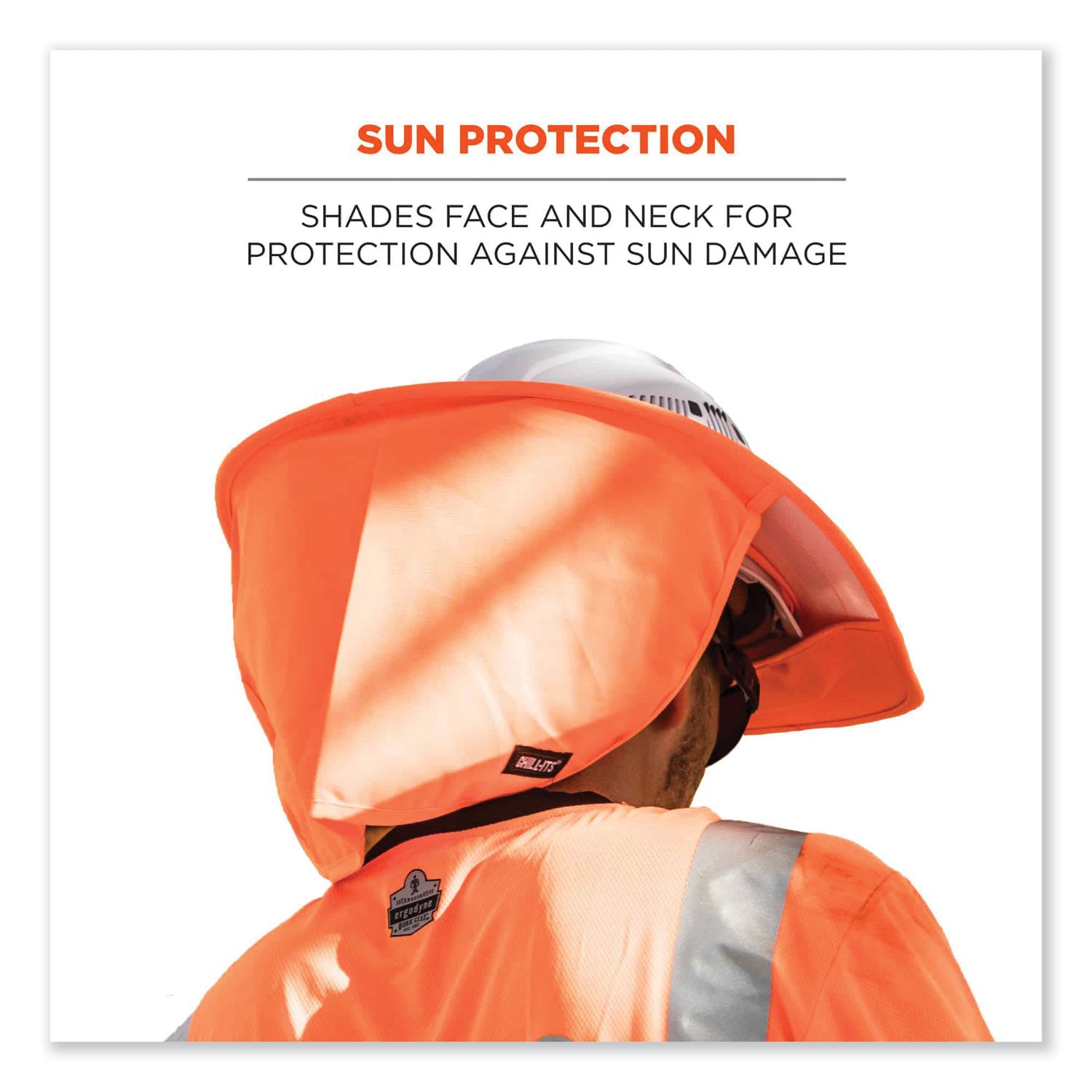 0.4" Width x 14.1" Height x 16.8" Length - Orange - Elastic, Plastic, Polyester - 1 Each