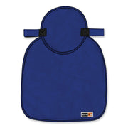 9.5" Height x 0.5" Width - Blue - Modacrylic, Cotton, Fabric - 6 / Carton