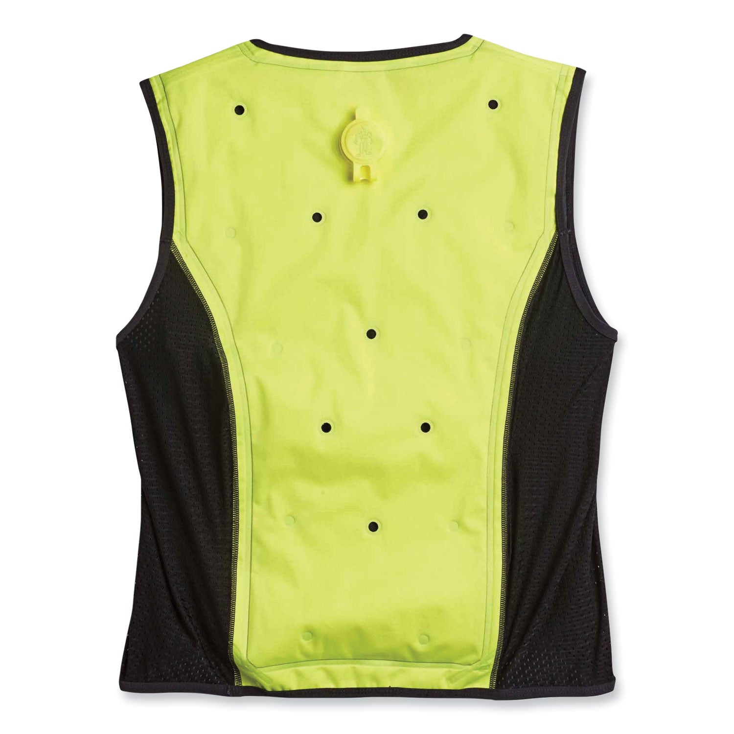 Ergodyne 6685 Premium Dry Evaporative Cooling Vest, Medium, Zipper Closure, Lime, Machine Washable, Lightweight, Durable, Ventilated, Stretchable, Antimicrobial, High Visibility, 1 Each
