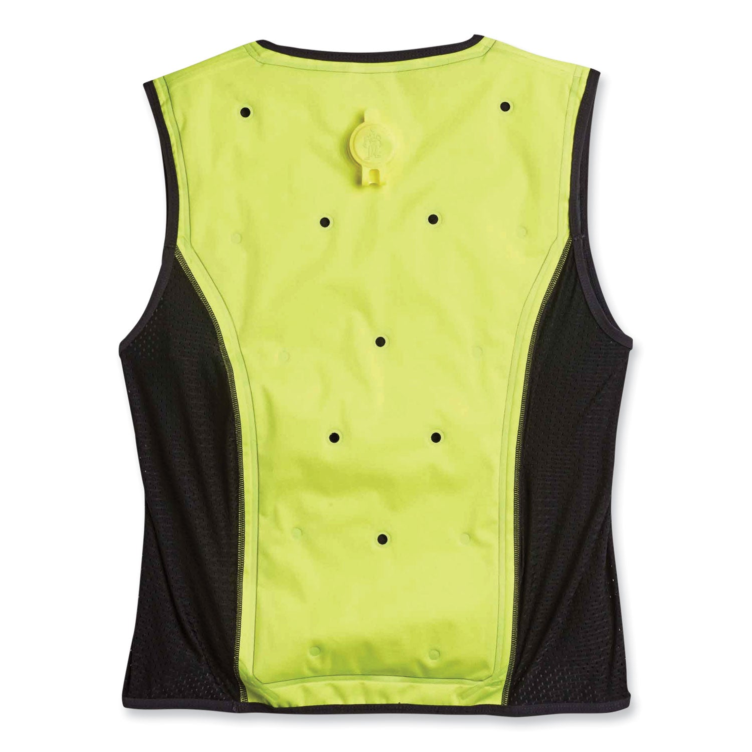 Ergodyne 6685 Premium Dry Evaporative Cooling Vest, Extra Large, Zipper Closure, Lime, Machine Washable, Lightweight, Durable, Ventilated, Antimicrobial, High Visibility, 1 Each