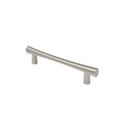 OfficeSource Laminate Mid-Century Drawer Pull - Silver