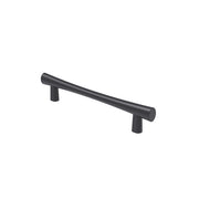 OfficeSource Laminate Mid-Century Drawer Pull - Black
