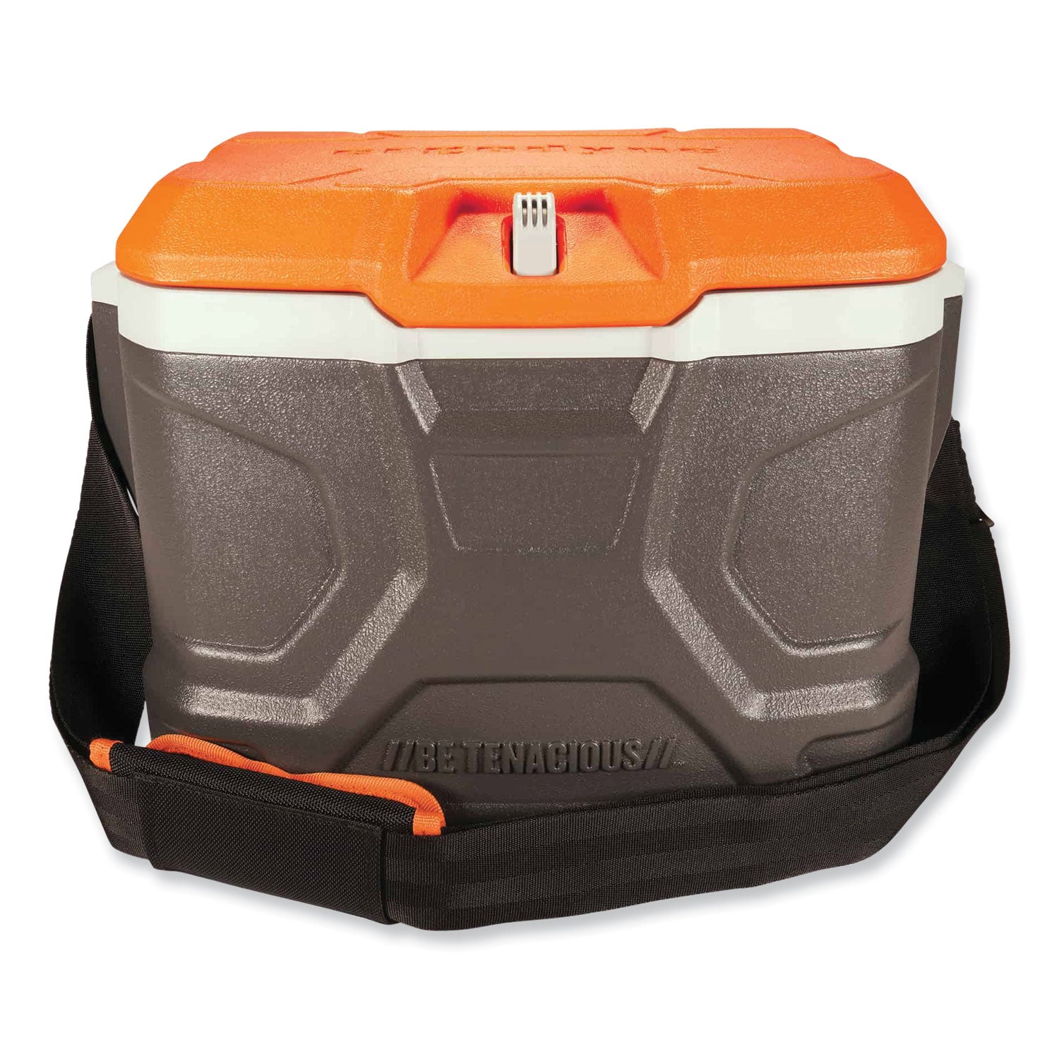 4.25 gal - 18 Can Support - Orange, Gray - Fabric