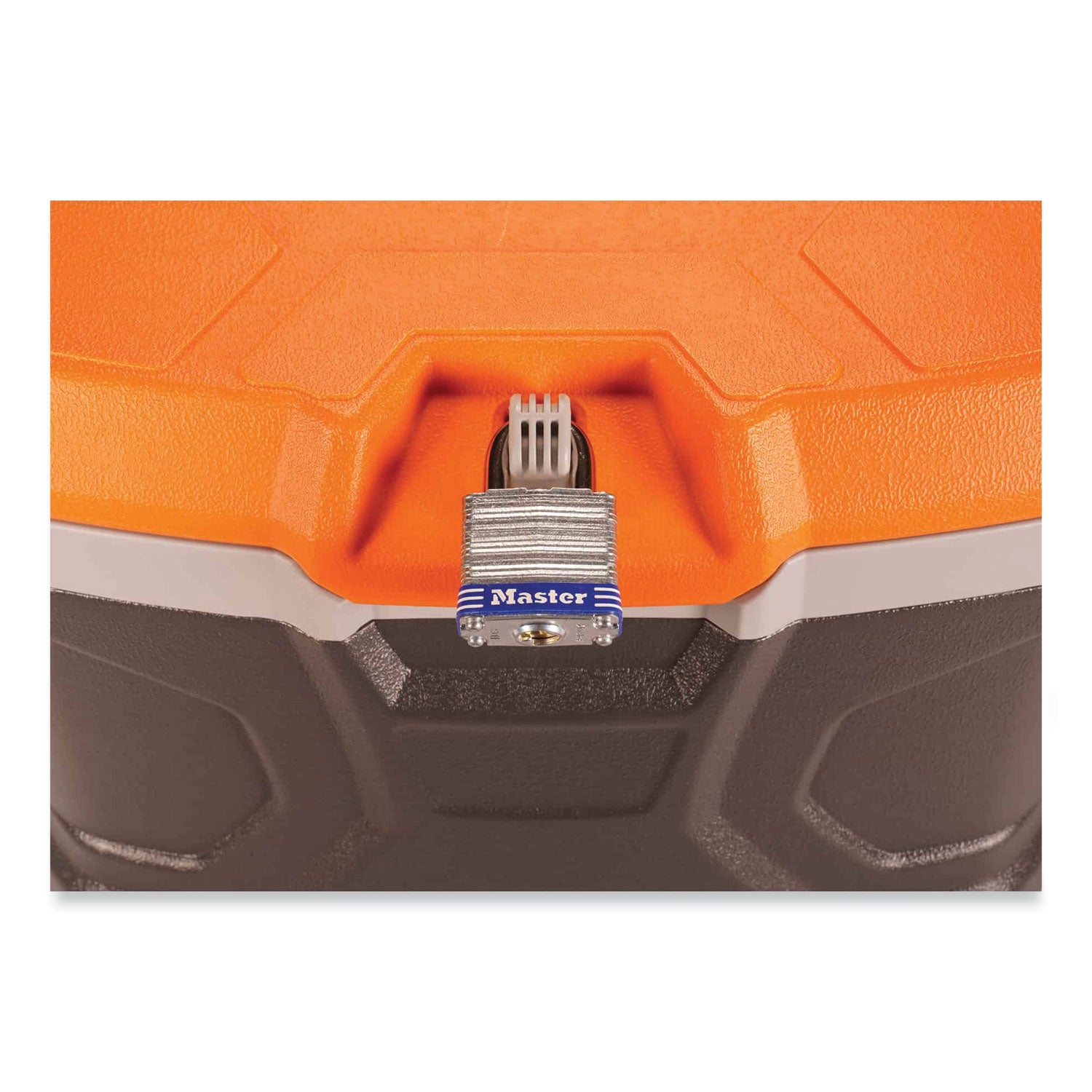 4.25 gal - 18 Can Support - Orange, Gray - Fabric