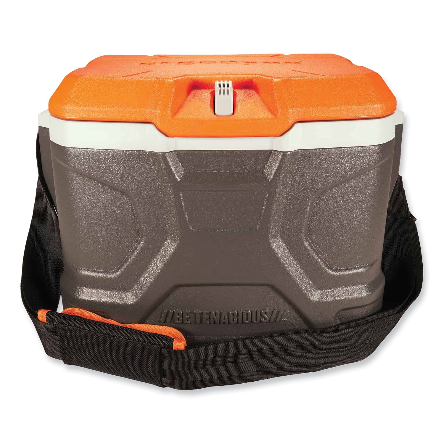 4.25 gal - 18 Can Support - Orange, Gray - Fabric