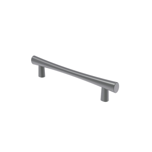 OfficeSource Laminate Mid-Century Drawer Pull - Gray