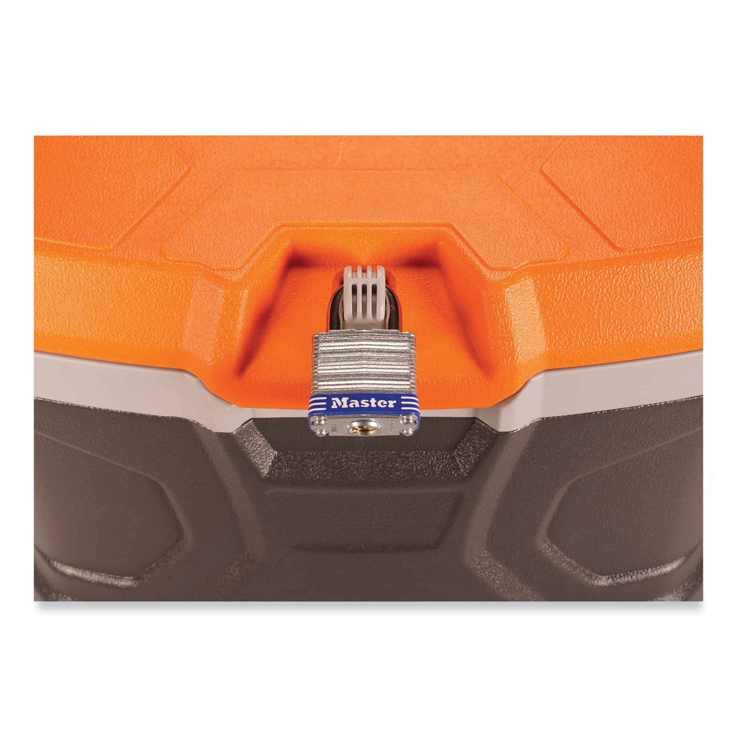 4.25 gal - 18 Can Support - Orange, Gray - Fabric