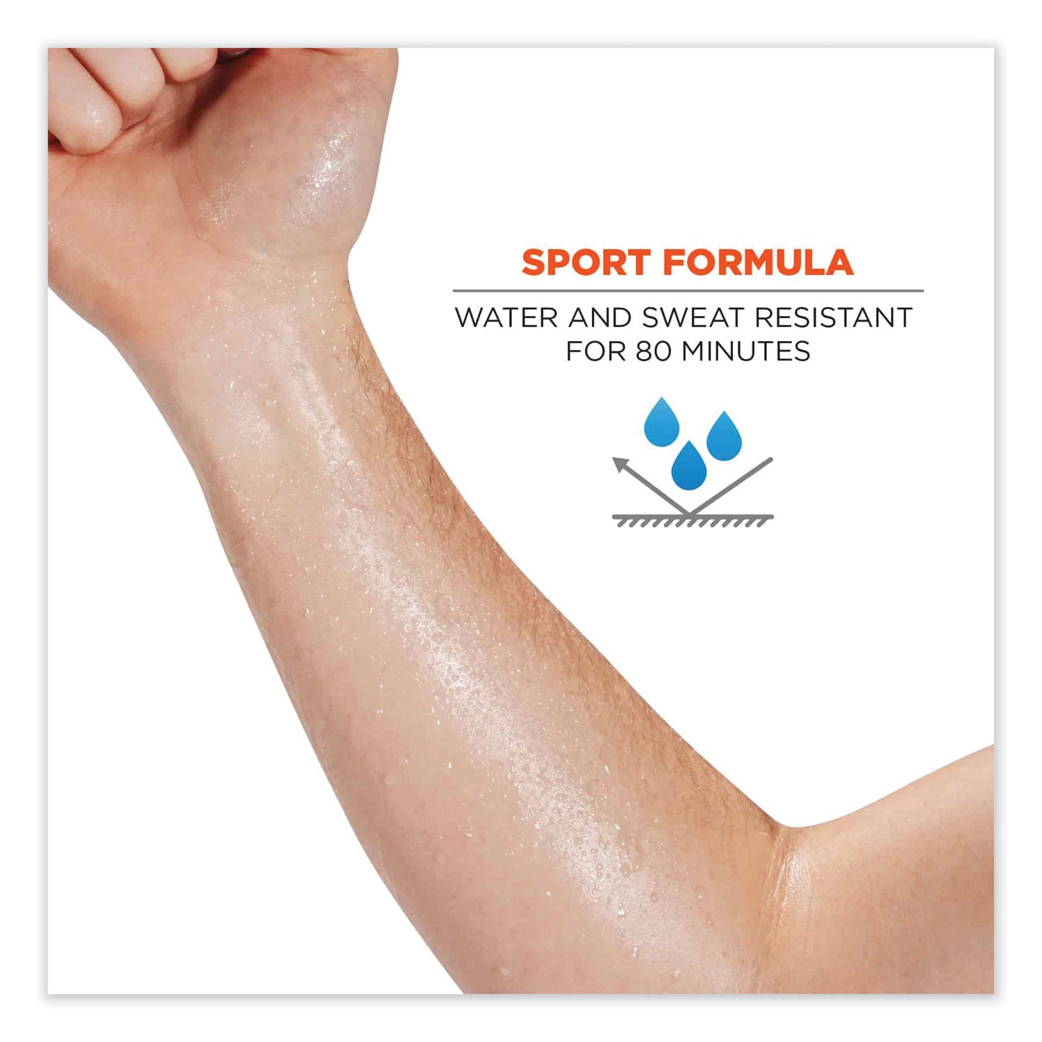 Ergodyne 6353 SPF 50 Sunscreen Spray, 5.50 fl oz, Water & Sweat Resistant, UVA/UVB Protection, Lightweight, Non-greasy, Hypoallergenic, Paraben-Free, 1 Each