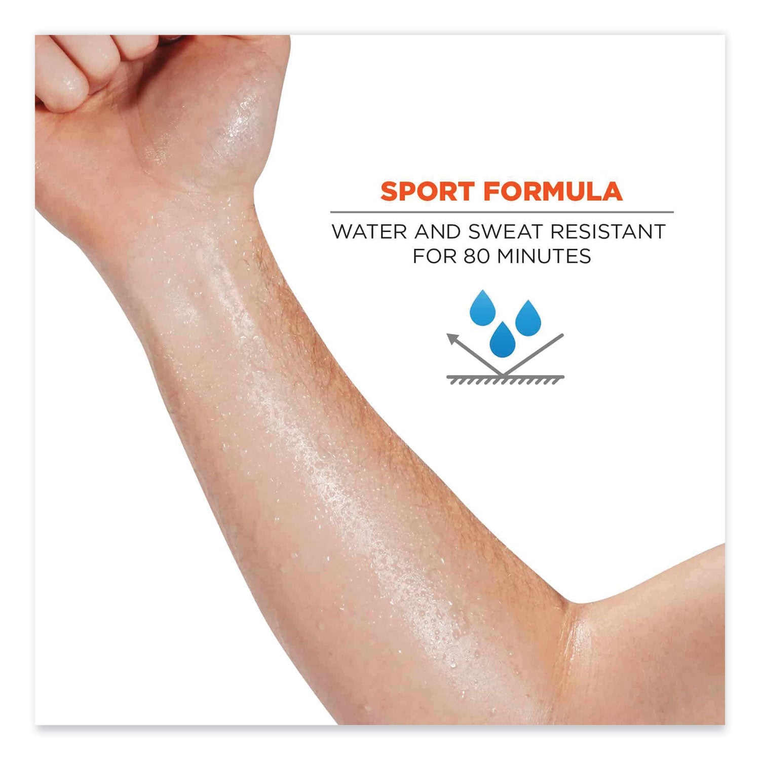 Ergodyne 6355 SPF 50 Sunscreen Lotion, 1 Quart, Non-fragrance, Water Resistant, Lightweight, Non-greasy, Absorbs Quickly, Paraben-free, Phthalates-free, Hypoallergenic, Fragrance-free, Sweat Resistant, 1 Each