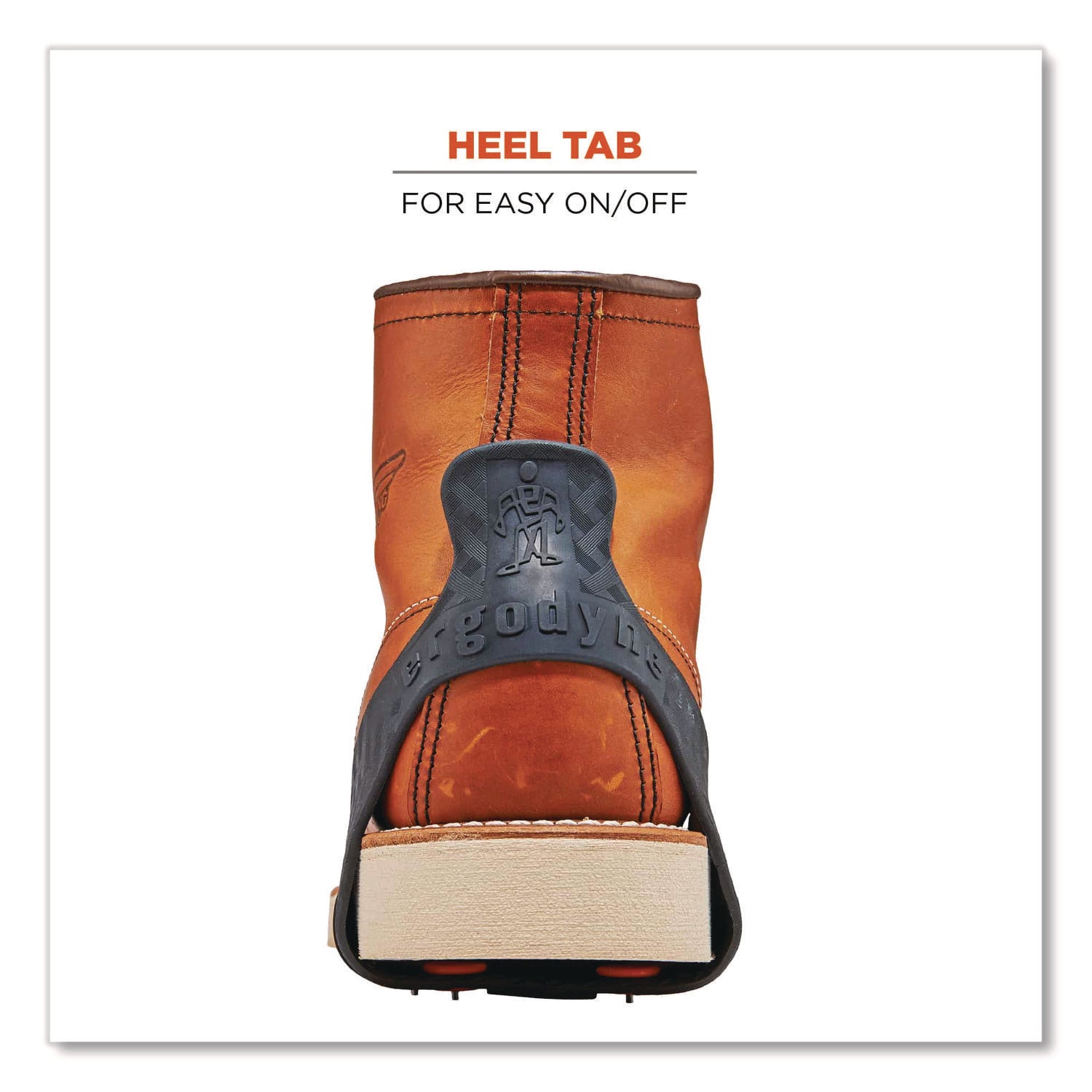 for Shoe, Boot - Carbon Steel, Rubber - Black