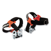 Ergodyne 6315 Strap-On Heel Ice Cleats, Black, Rubber/Steel, Large/X-Large, 2 per Pair