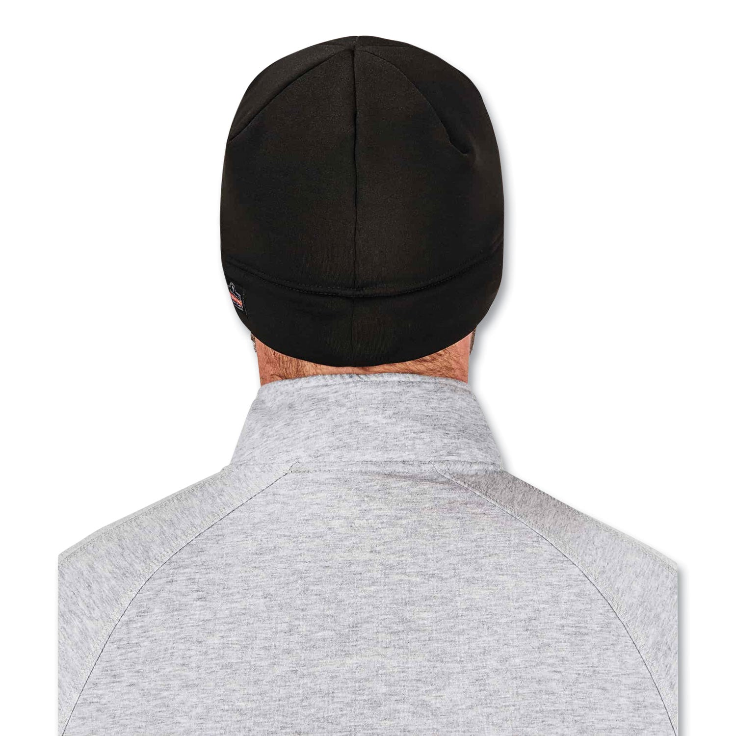 Ergodyne N-Ferno 6804 Skull Cap Beanie Hat with LED Lights, Fleece, Black, 1 Each