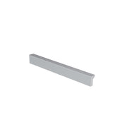 OfficeSource Laminate Modern Bar Drawer Pull - Silver