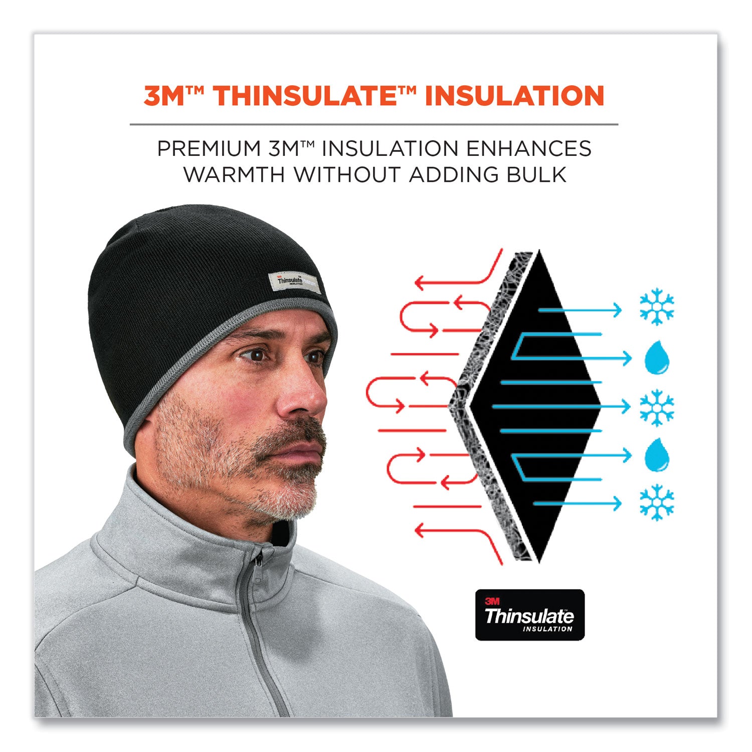 Fleece, Acrylic - Black