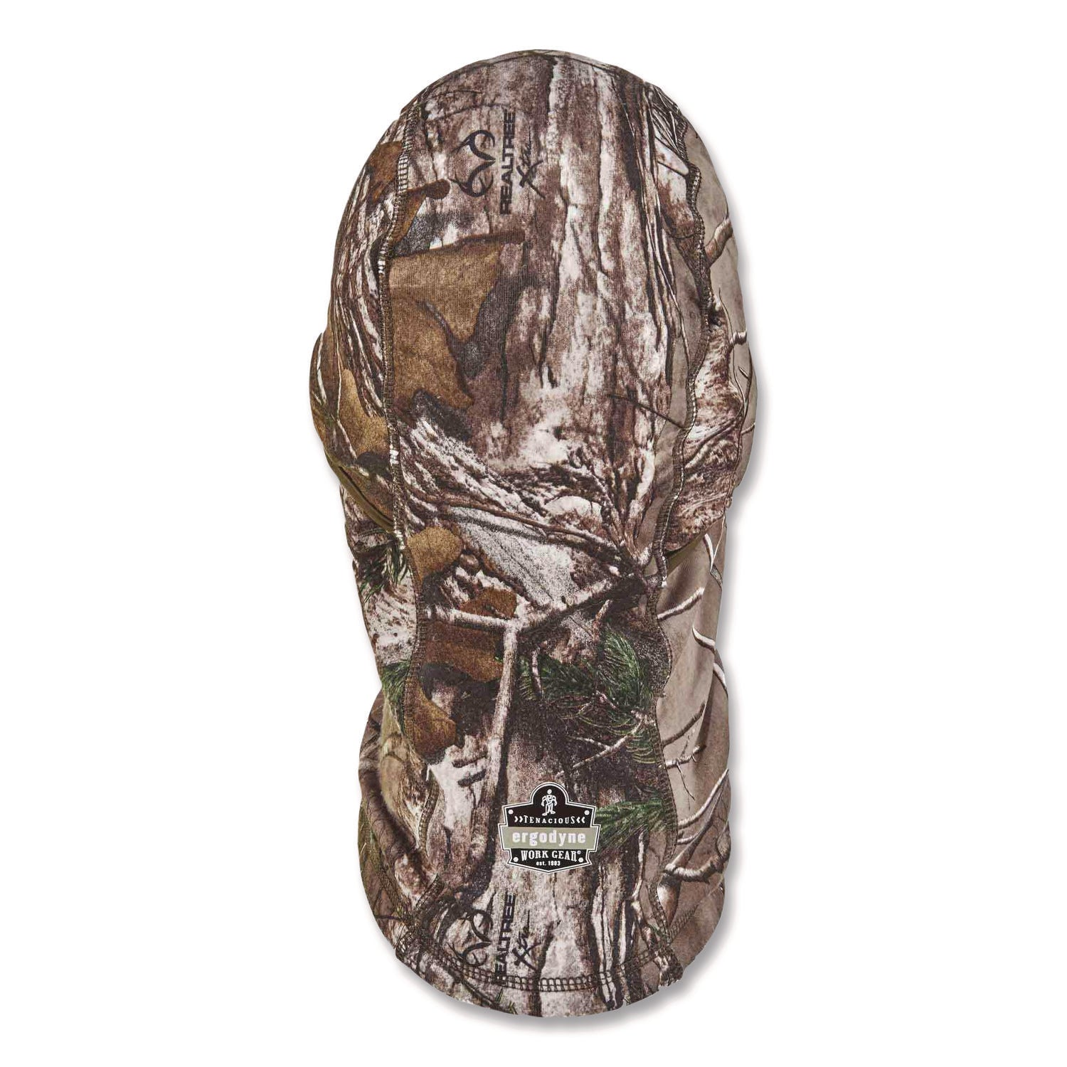 Ergodyne N-Ferno 6823 Balaclava Face Mask - Wind-Proof, Hinged Design - Fabric, Fleece - Realtree Xtra