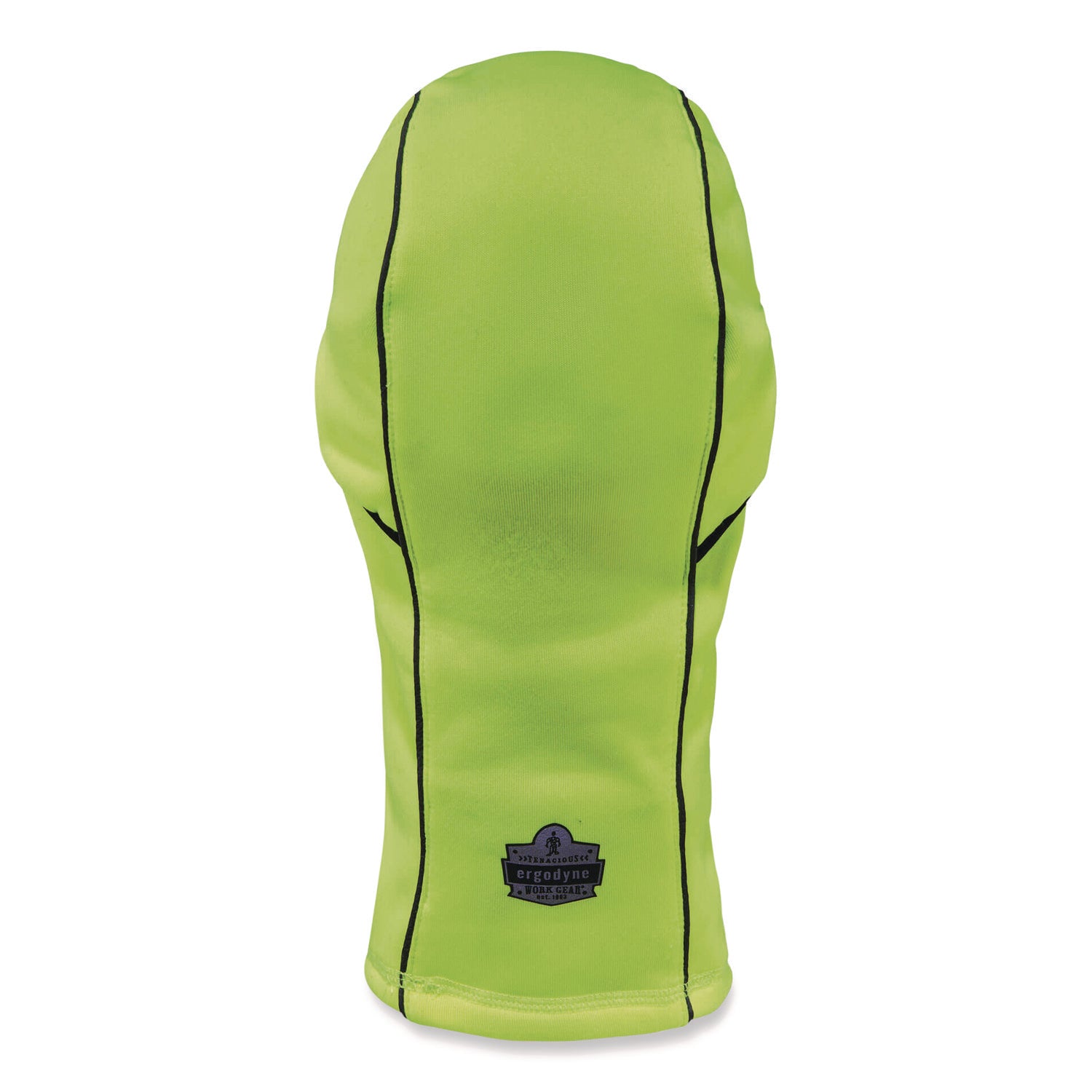 Ergodyne N-Ferno 6823 Balaclava Face Mask - Wind-Proof, Hinged Design - Fabric, Fleece - Lime
