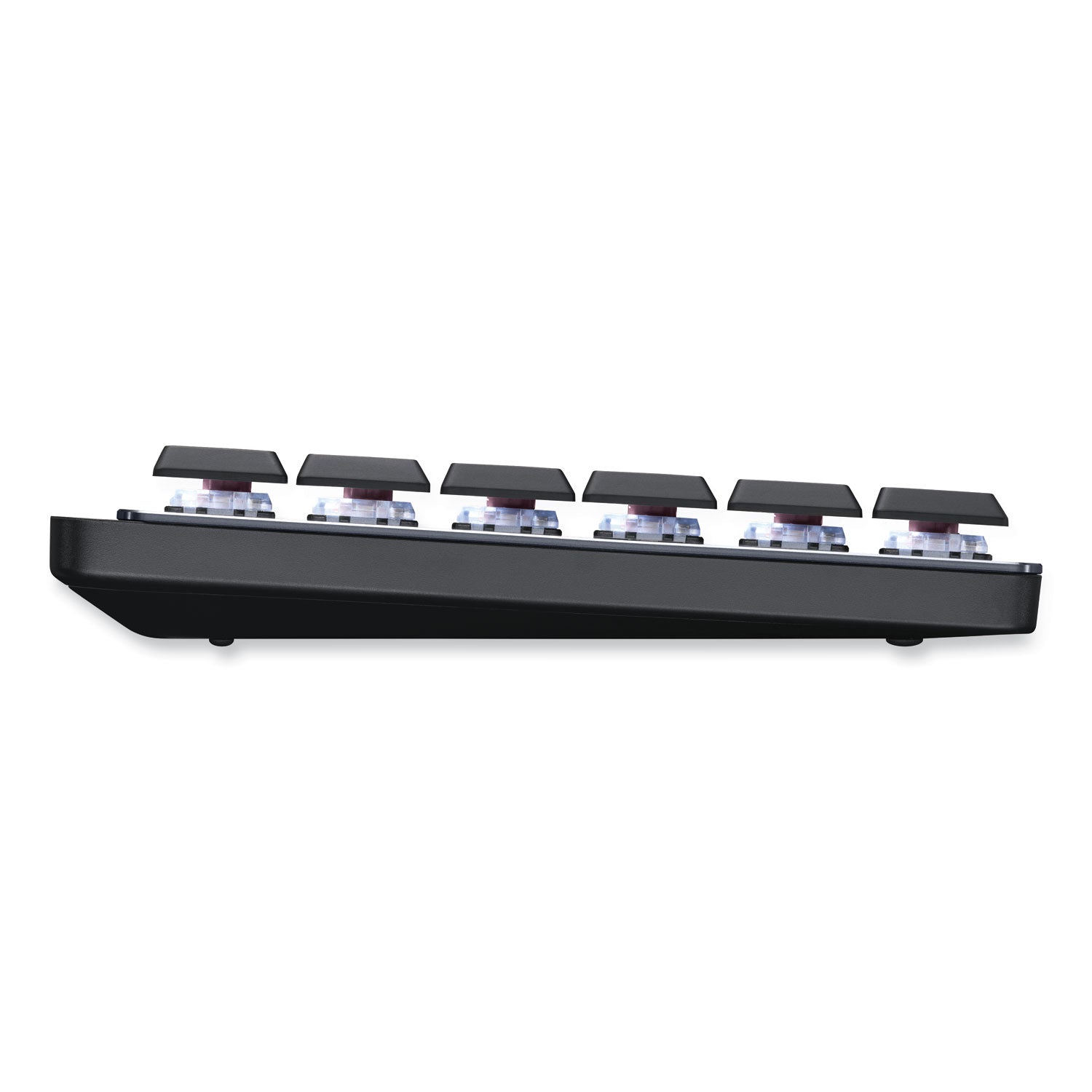 Wireless Connectivity - Bluetooth - 33 ft - USB Interface - Windows 10, Windows 11, macOS 10.15, iOS 14, iPadOS 14, Linux, ChromeOS, Android 8.0 - PC, Mac - Mechanical Keyswitch - Proprietary Battery Size Battery Size Supported - Graphite