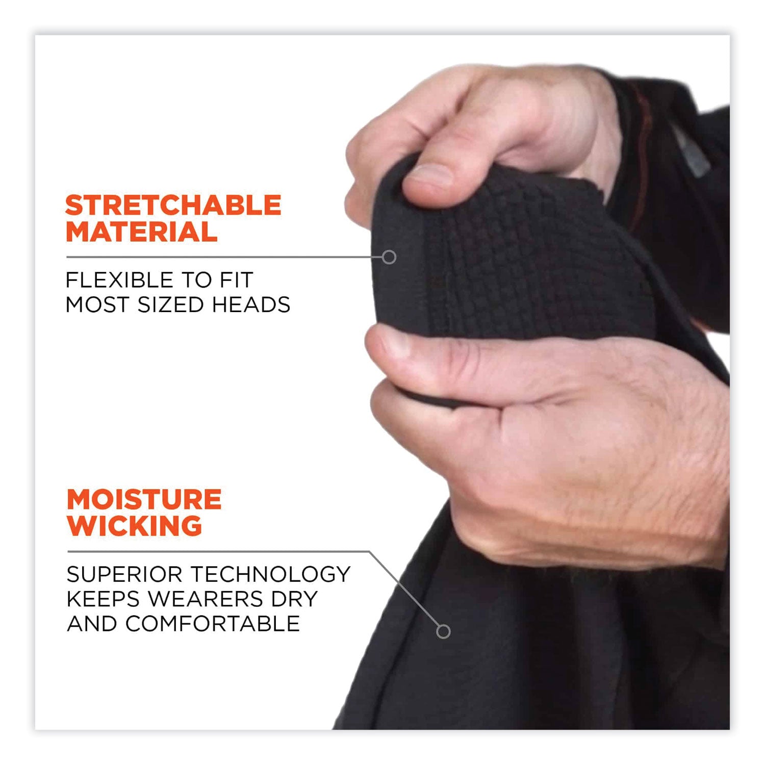 Ergodyne 6847 Flame-resistant Balaclava Face Mask, NFPA 70E / NFPA 2112 Certified, Navy, 1 Each