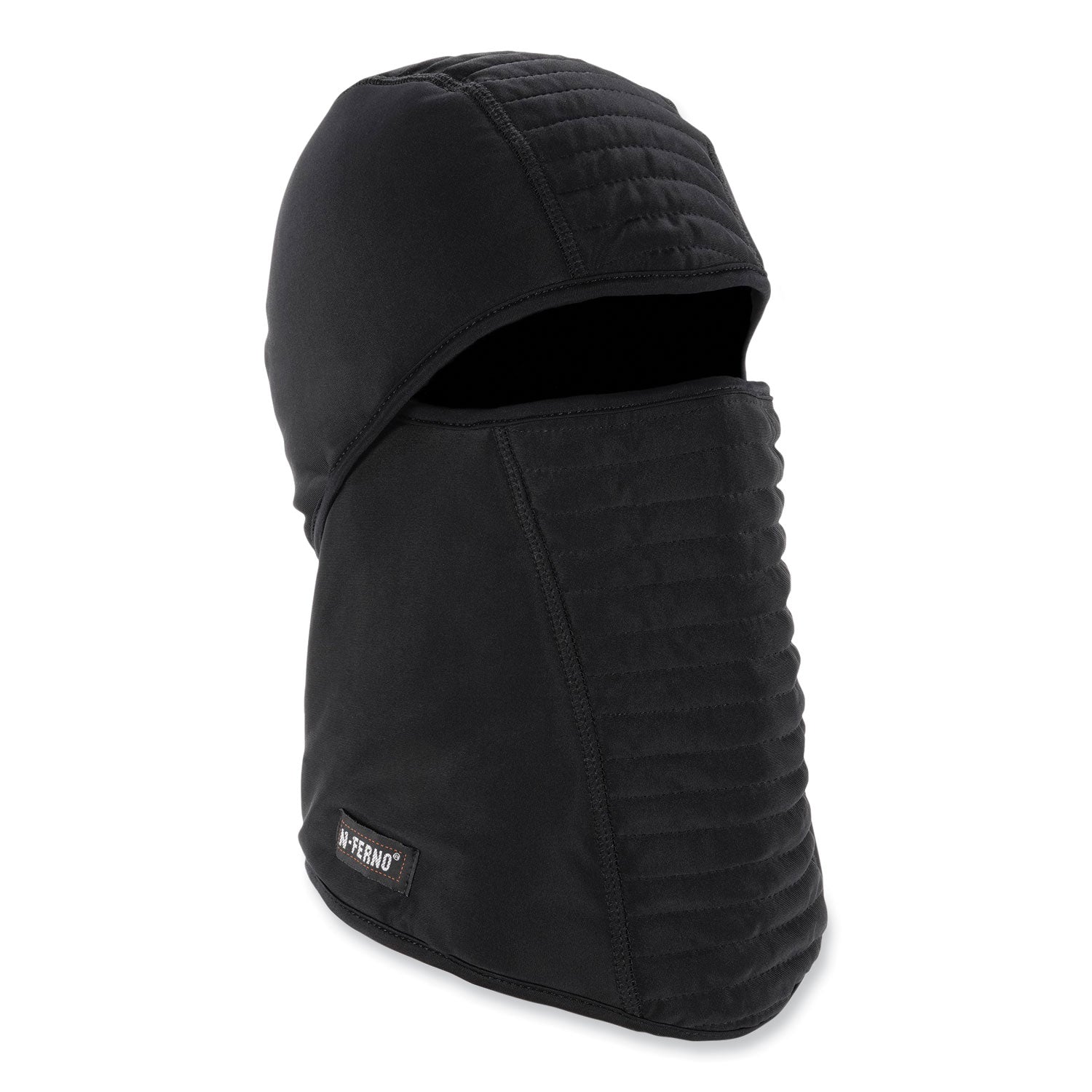 Polyester, Spandex, Fleece, Fabric - Black