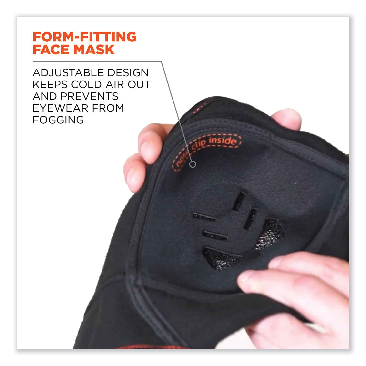 Ergodyne 6970 Extreme Balaclava Face Mask w/ Hot Rox