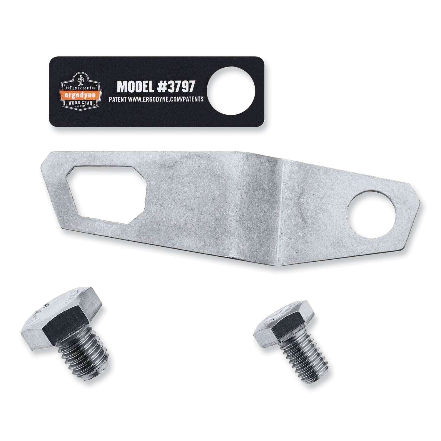 0.9" Height x 6" Width - Stainless - Stainless Steel - 1 Each