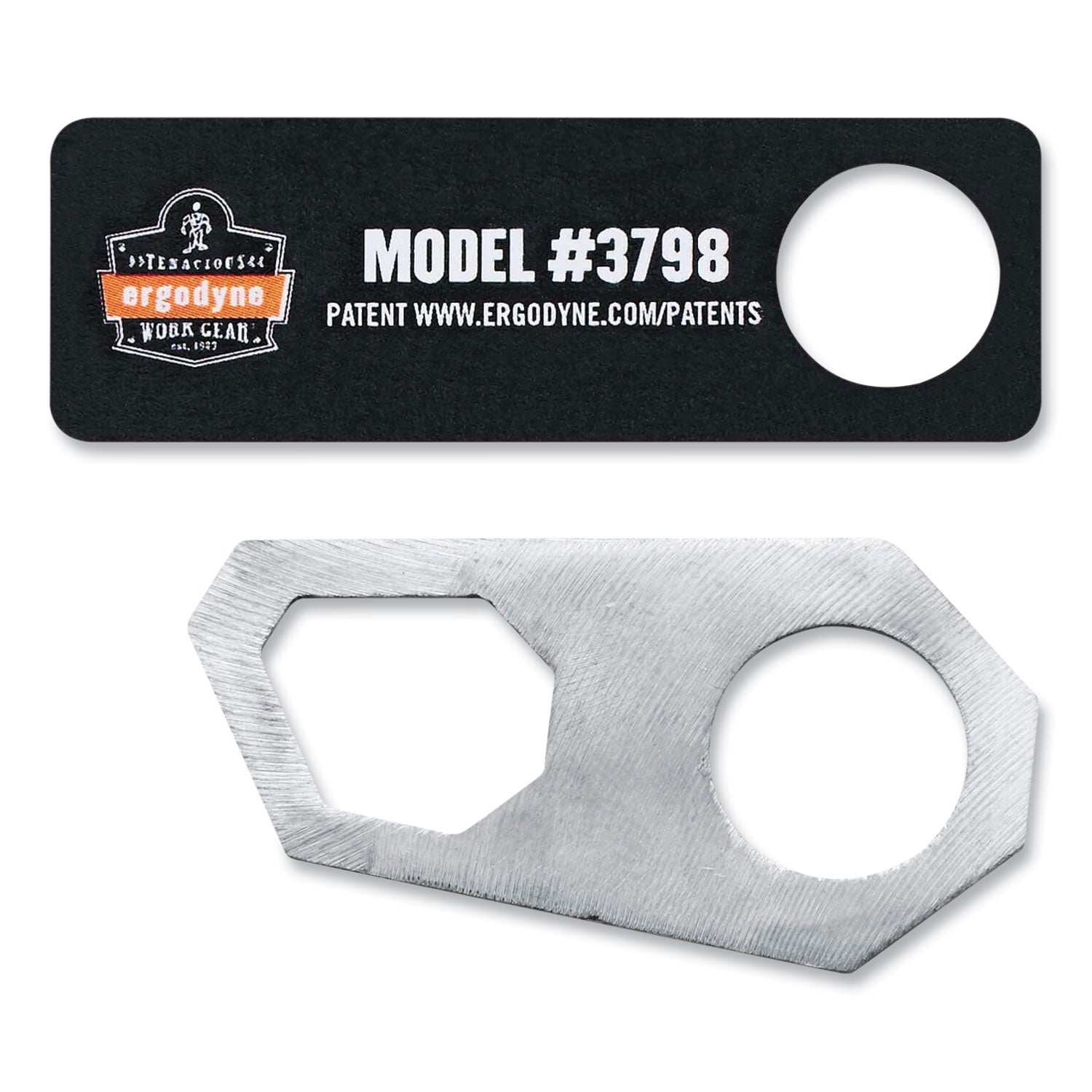 0.1" Height x 6" Width - Stainless - Stainless Steel - 1 Each