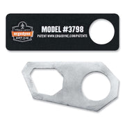 0.1" Height x 6" Width - Stainless - Stainless Steel - 1 Each