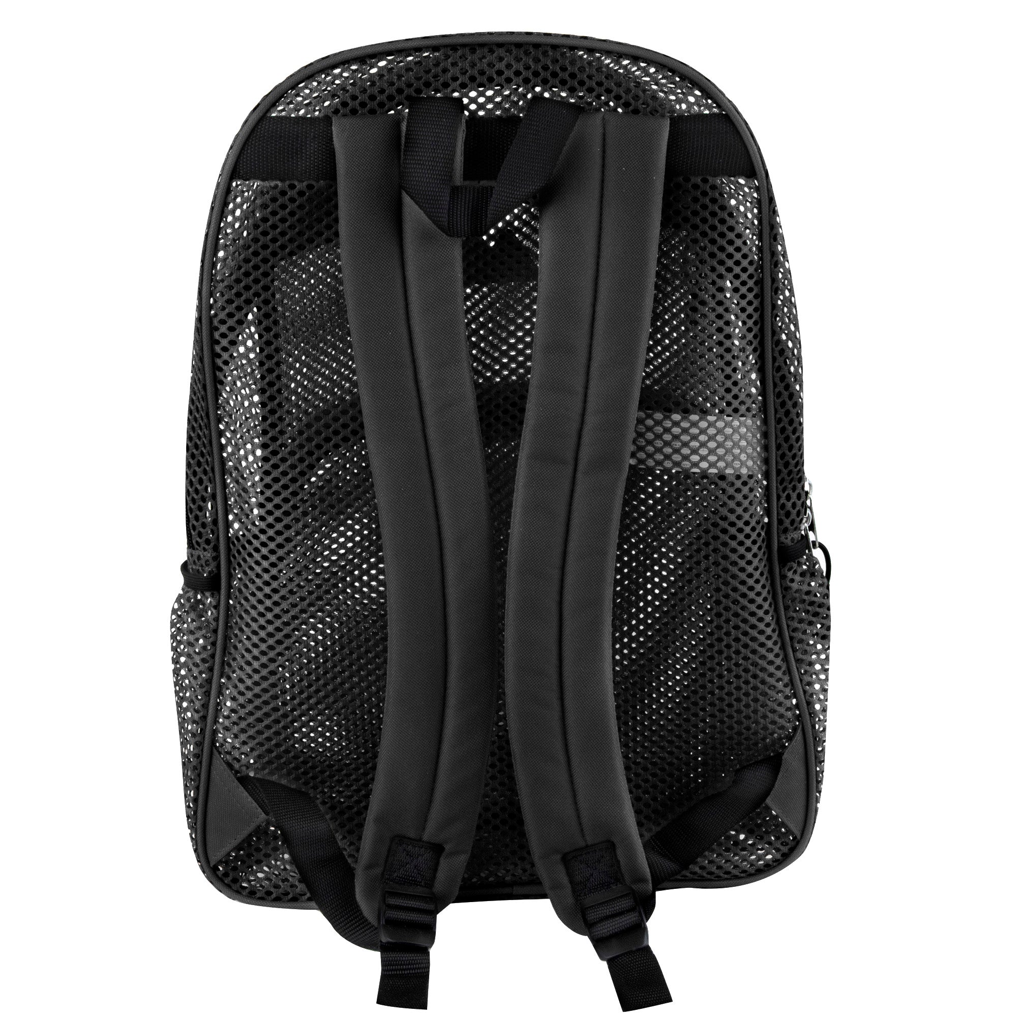 Pro Jersey Reflective 18 Inch Mesh Backpacks -Black - 24 in the Pack