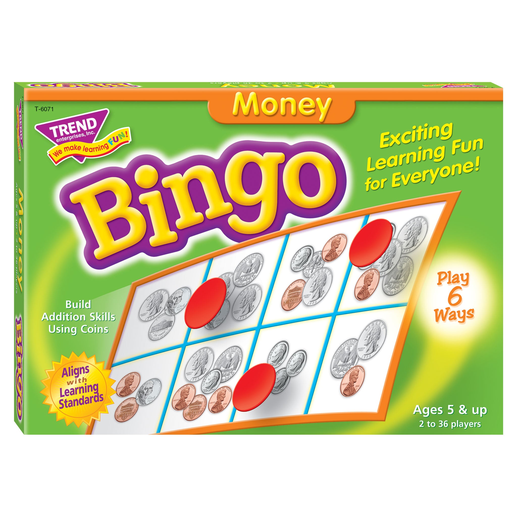 BINGO MONEY AGES 5+