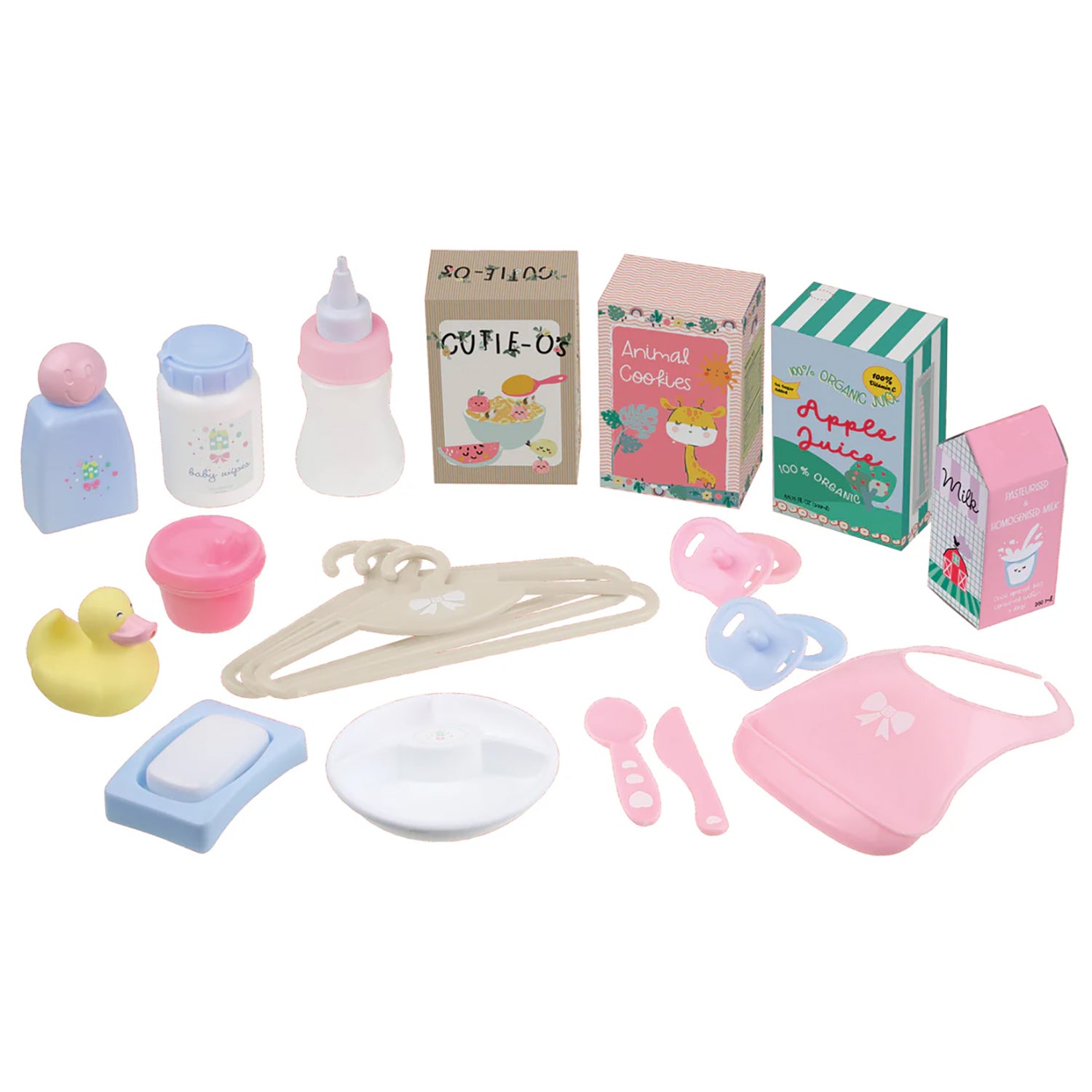 For Keeps! Baby Doll Essentials Accessory Bag, 29 Pieces