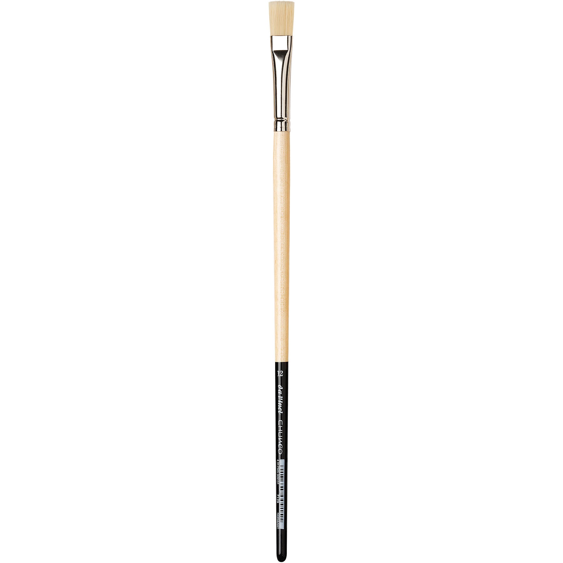 CHUNEO Synthetic Hog Bristle, Oil, Flat, Series 7129, Size 12