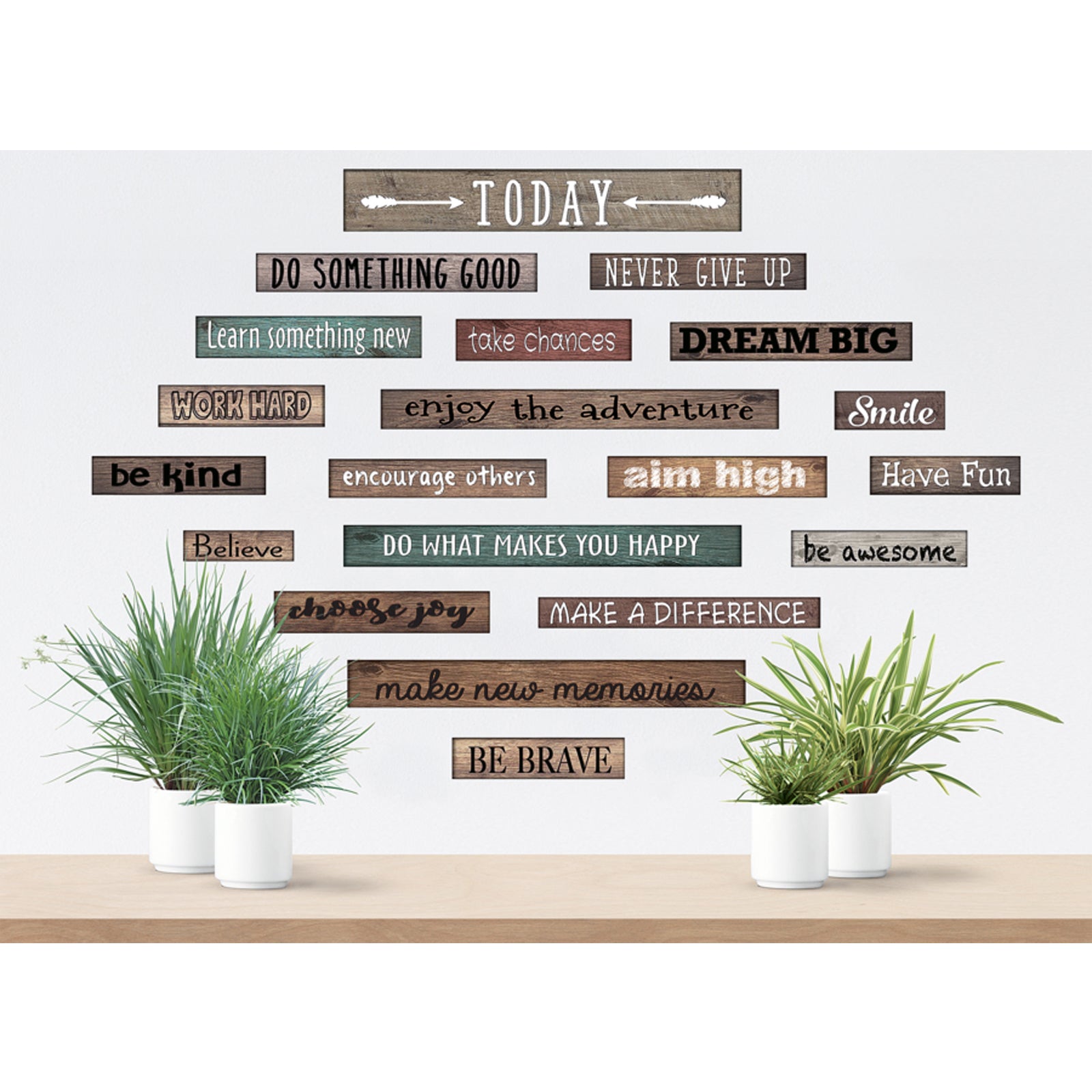 Clingy Thingies®: Home Sweet Classroom Motivational Gallery Signs