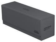 Ultimate Guard Arkhive 400+, Deck Case for 400 Double-Sleeved TCG Cards, Grey, Compatible with Boulders, Magnetic Closure & Microfiber Inner Lining