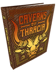 Dungeon Crawl Classics RPG: Caverns of Thracia Limited Edition Minotaur Hide Cover