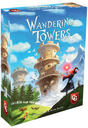 Capstone Games Wandering Towers Strategy Board Game for 1-6 Players, Magical Tower Movement and Tactical Planning, Competitive and Replayable Fantasy Gameplay | Ages 10+ | 30 Min Playtime