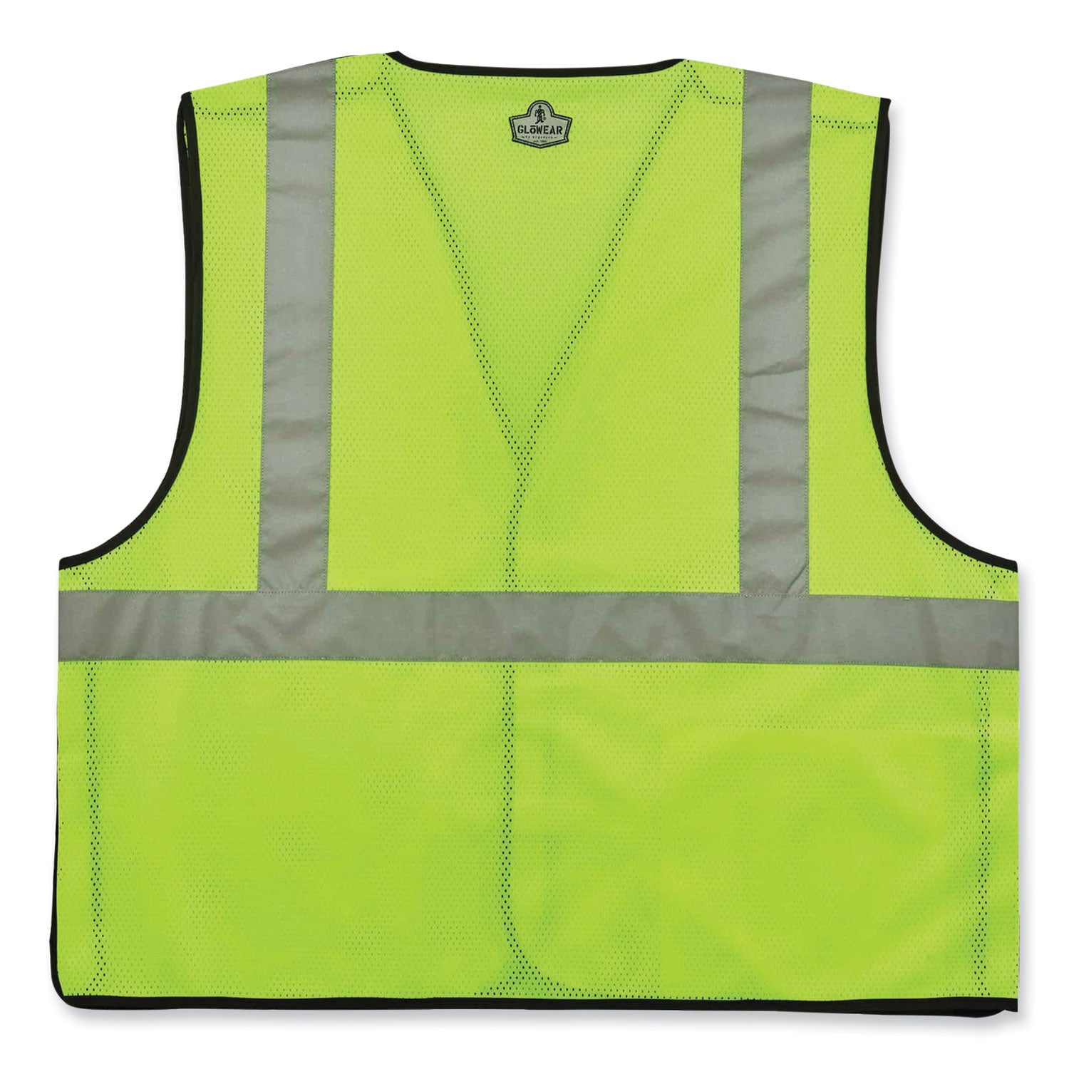 Ergodyne GloWear Type R C2 Breakaway Mesh Safety Vest, Large/Extra Large, Lime, Reflective, Pocket, Badge Holder, Lightweight, Breathable, Hook & Loop Closure, 1 Each