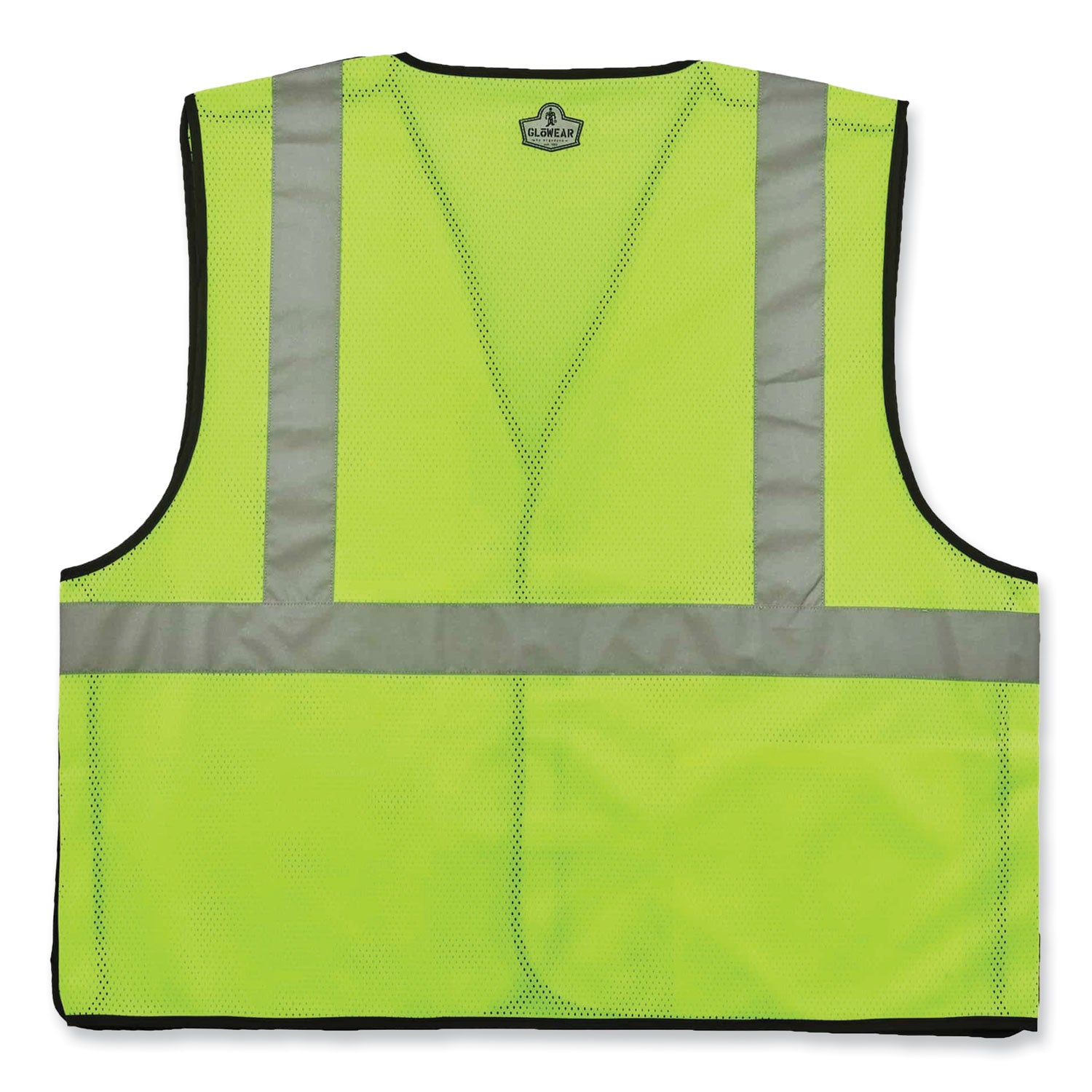 Ergodyne GloWear Type R C2 Breakaway Mesh Safety Vest, 4XL/5XL, Lime, Reflective, Hook & Loop Closure, Polyester Mesh, Lightweight, Breathable, Pocket, Badge Holder, 1 Each