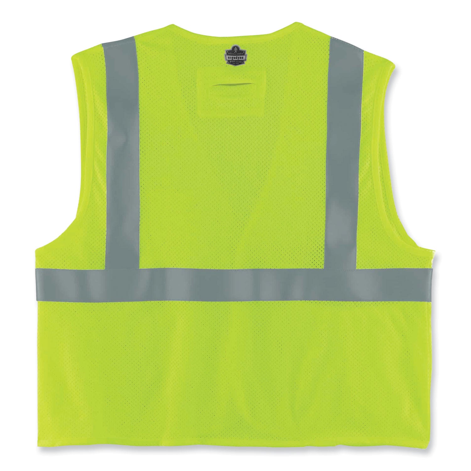 Ergodyne GloWear 8260FRHL Type R Class 2 Flame-Resistant Modacrylic Vest, 2XL/3XL, Lime, Hook & Loop Closure, Mic Tab, Reflective Strip, Interior Pocket, Pen Slot, Breathable, 1 Each