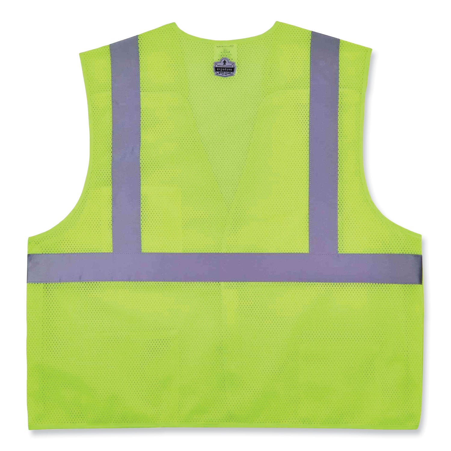 Ergodyne 8217BA Breakaway Hi-Vis Class 2 Safety Vest, Small/Medium, Lime, Hook & Loop Closure, Machine Washable, Breathable, Durable, Reflective Strip, Interior Pocket, Pen Slot, 1 Each