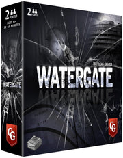 Capstone Games Watergate – 2 Player Strategy Board Game for Adults, Historical Tabletop Game, 30–60 Min Playtime, Ages 12+, Competitive and Tactical Gameplay for Couples & Family Fun