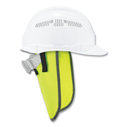 Ergodyne 8006 Hi-Vis Neck Shade, Lime, Polyester Fabric, 1" Height x 14.5" Width, 6 per Carton